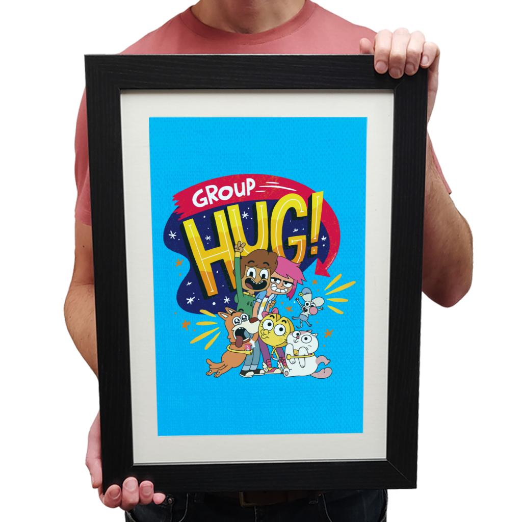 Group Hug Framed Print