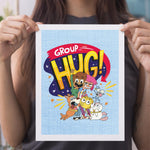 Load image into Gallery viewer, Group Hug A4 Print
