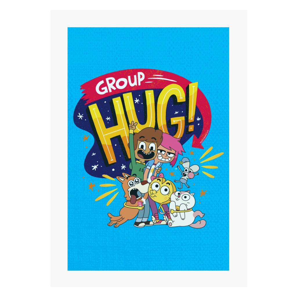 Group Hug A4 Print