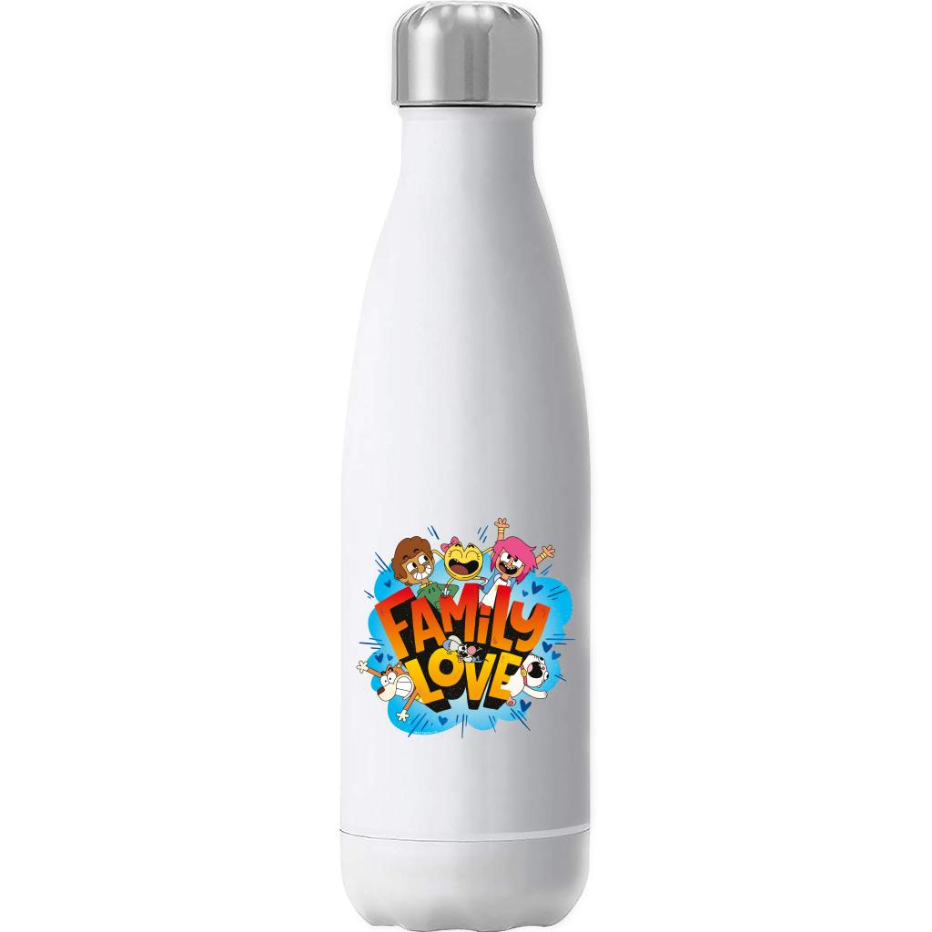 Family Love Insulated Stainless Steel Water Bottle