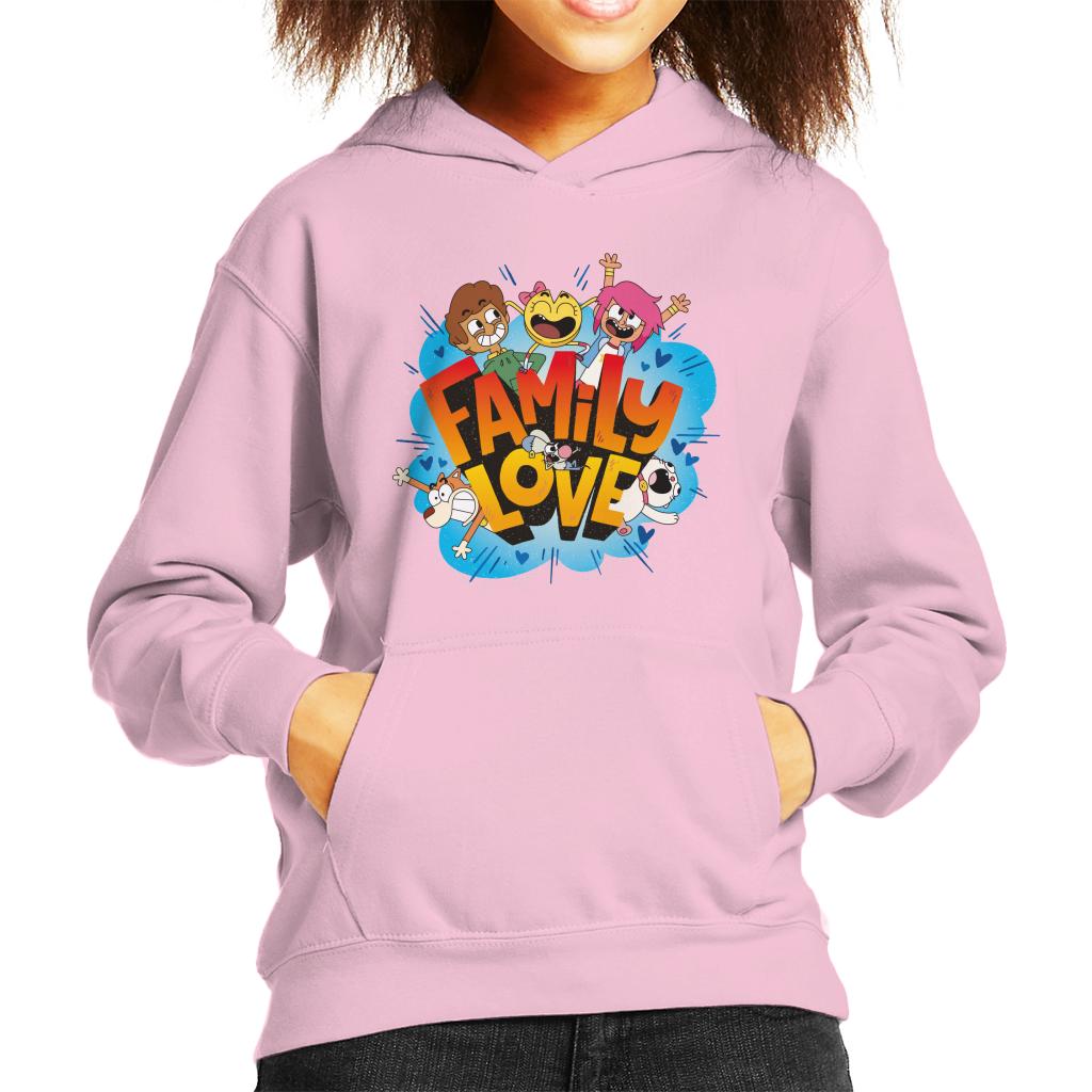 Family Love Kid's Hooded Sweatshirt