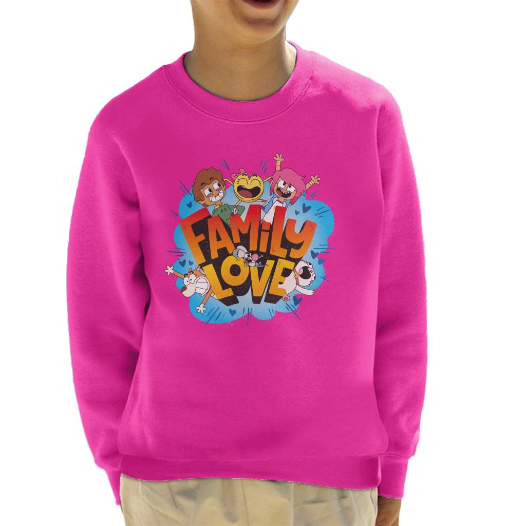 Family Love Kid's Sweatshirt