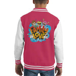 Load image into Gallery viewer, Boy Girl Dog Cat Mouse Cheese Family Love Kid&#39;s Varsity Jacket
