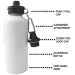Load image into Gallery viewer, Family Love Aluminium Sports Water Bottle
