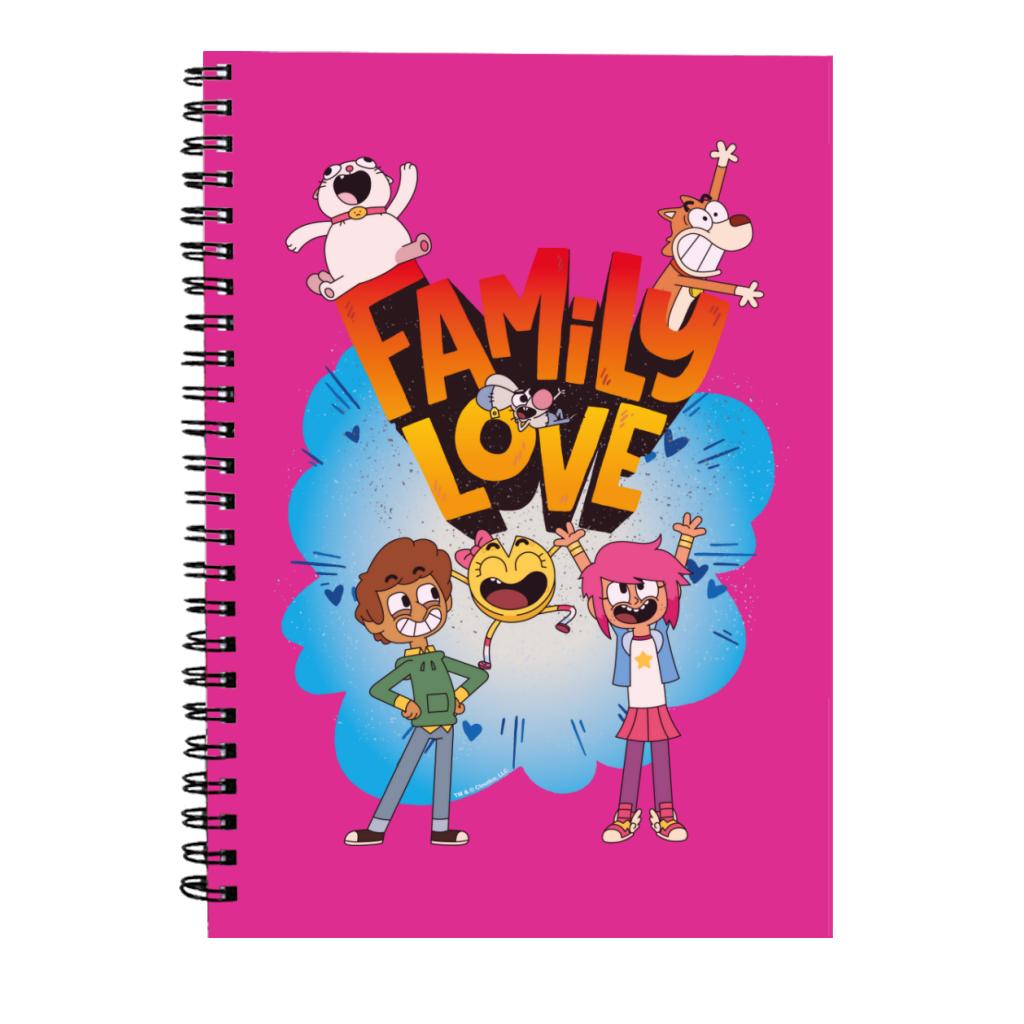 Family Love Forever Spiral Notebook