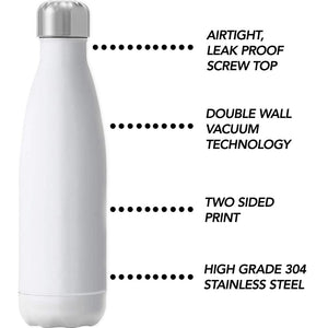 Me Right You Wrong Insulated Stainless Steel Water Bottle