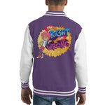Load image into Gallery viewer, Boy Girl Dog Cat Mouse Cheese Me Right You Wrong Kid&#39;s Varsity Jacket

