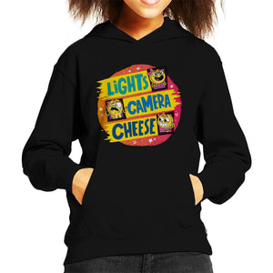 Lights Camera Cheese Kid's Hooded Sweatshirt