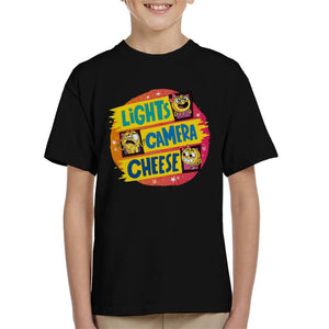 Lights Camera Cheese Kid's T-Shirt