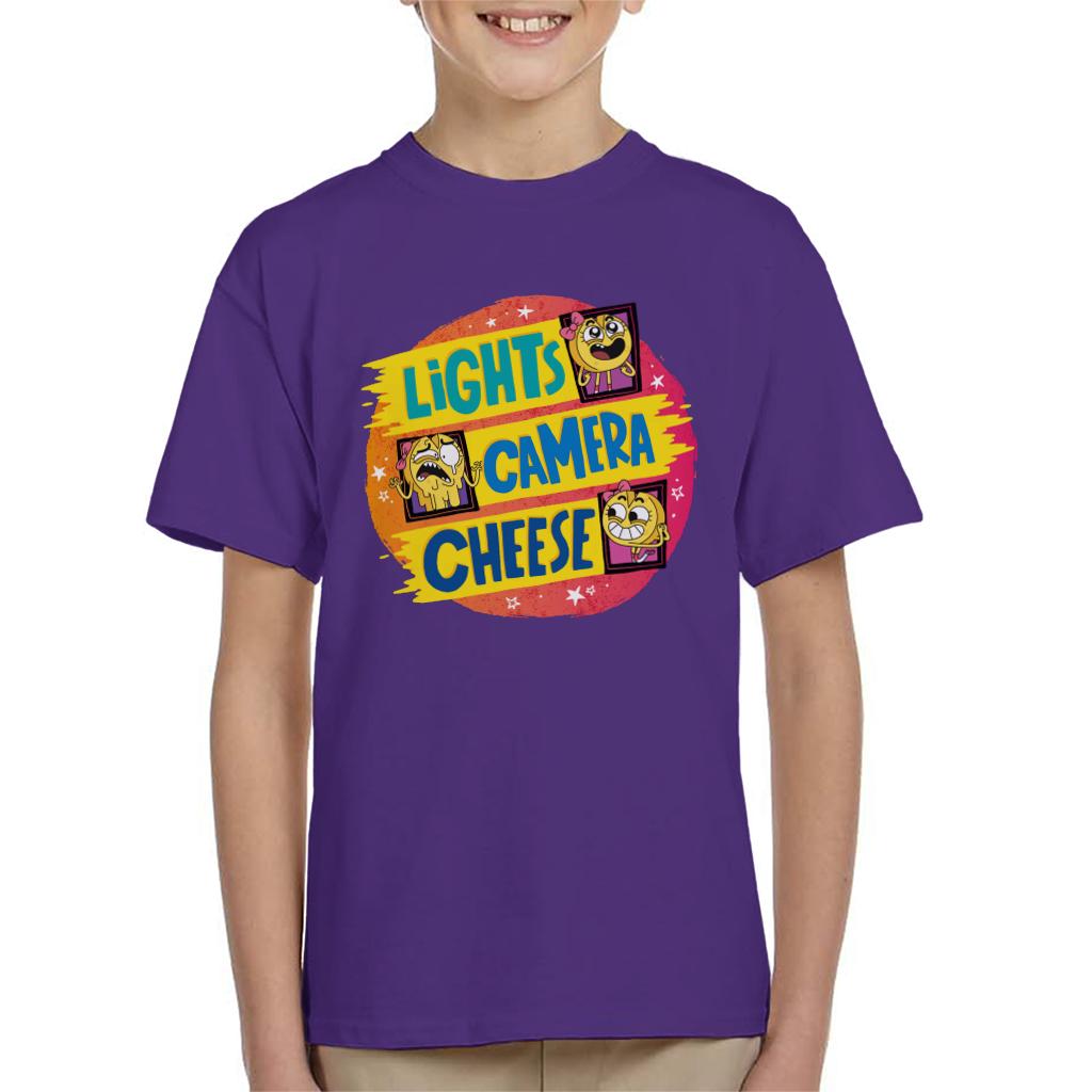 Lights Camera Cheese Kid's T-Shirt
