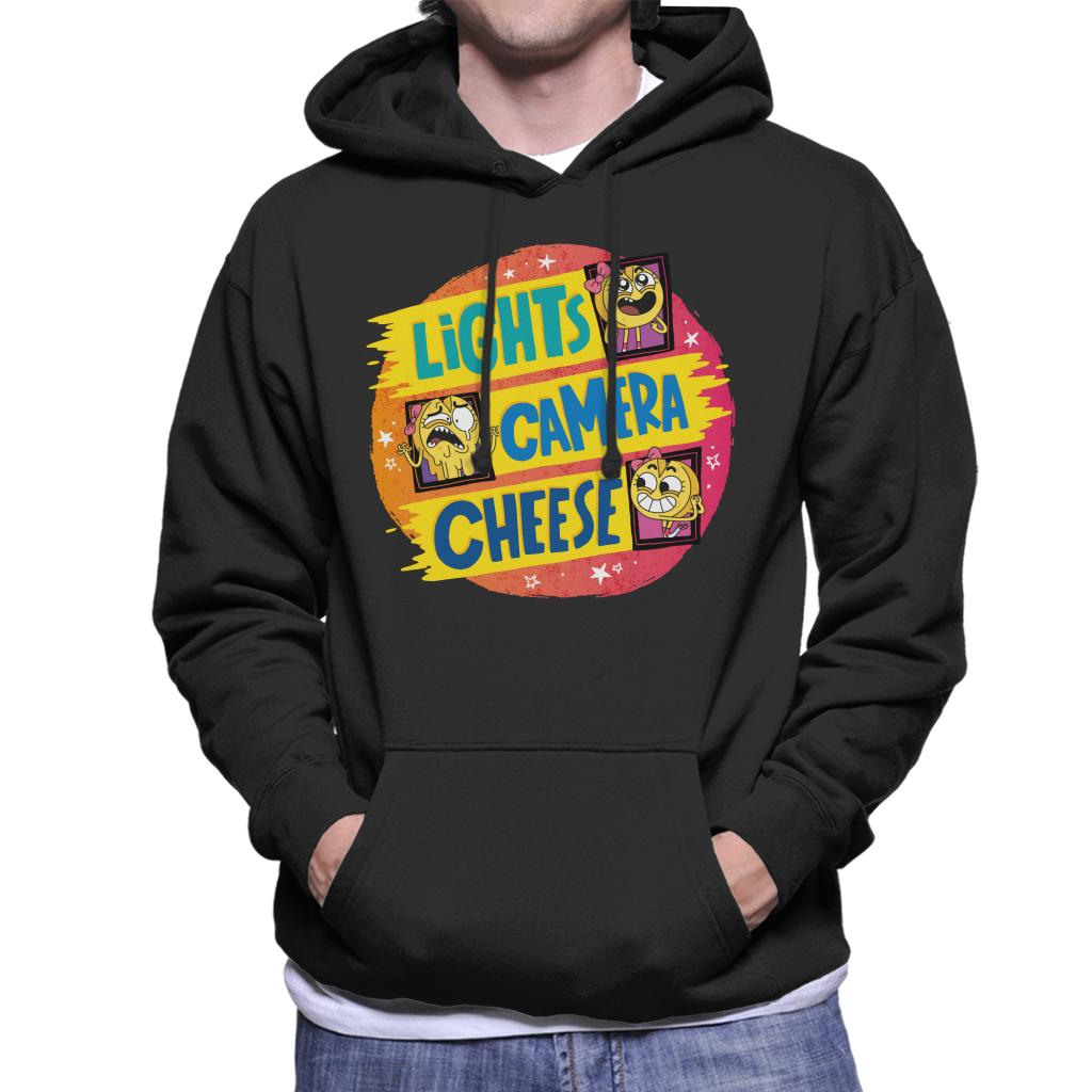 Lights Camera Cheese Men's Hooded Sweatshirt