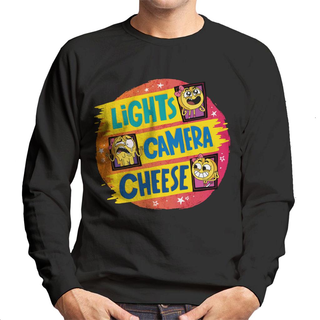 Lights Camera Cheese Men's Sweatshirt