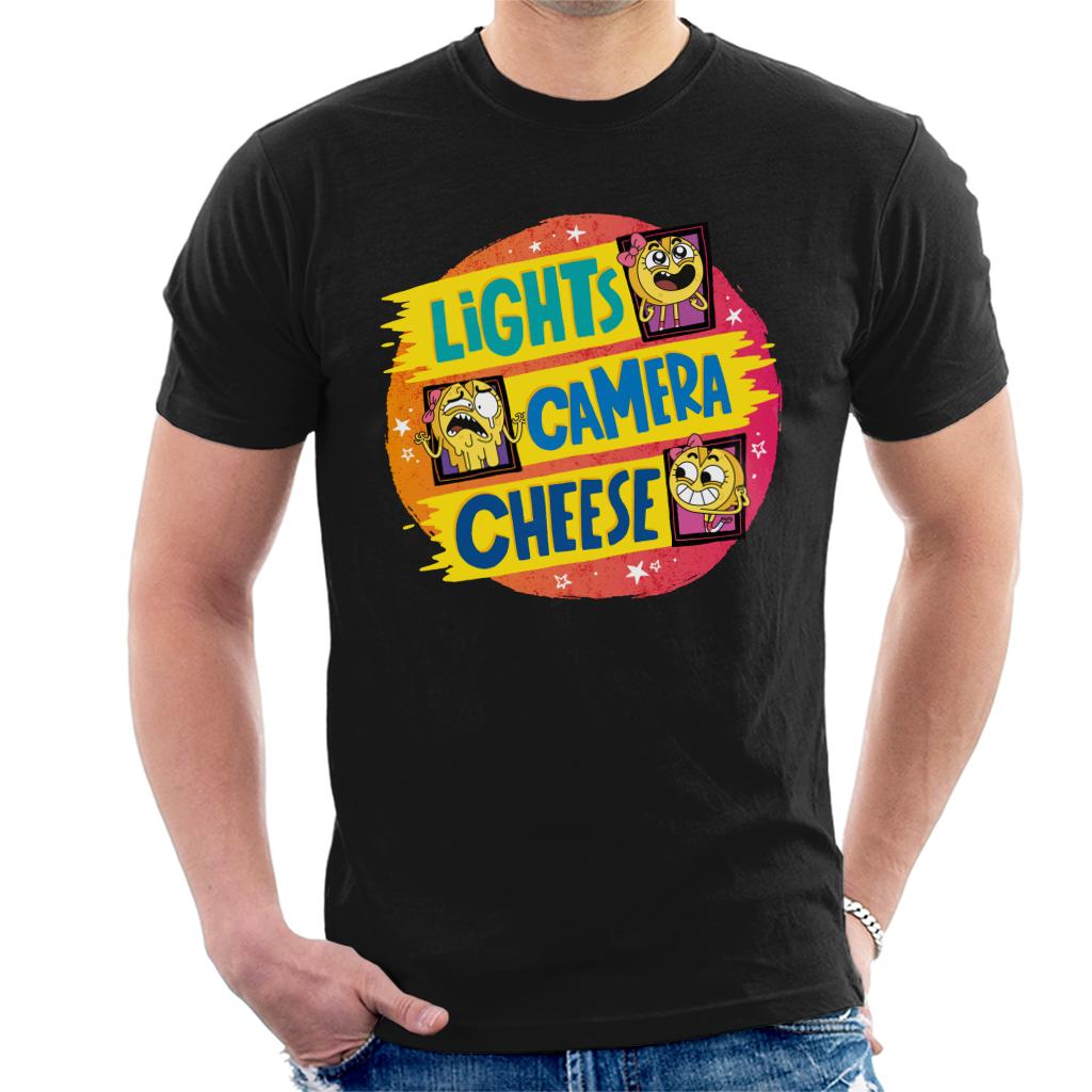 Lights Camera Cheese Men's T-Shirt