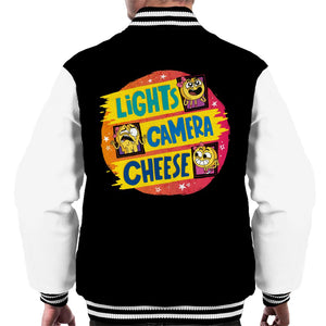 Lights Camera Cheese Men's Varsity Jacket