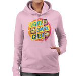 Load image into Gallery viewer, Lights Camera Cheese Women&#39;s Hooded Sweatshirt
