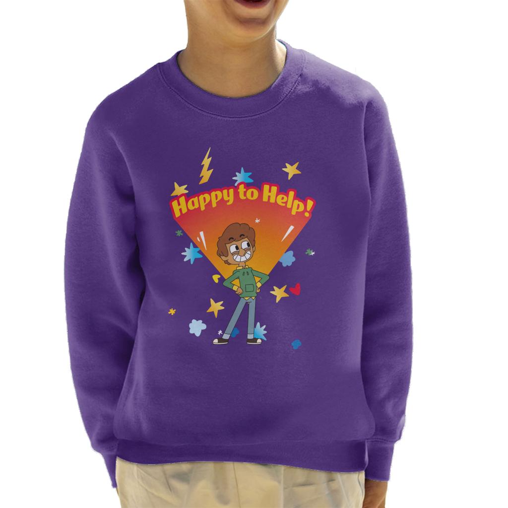 Happy To Help Kid's Sweatshirt