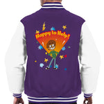 Load image into Gallery viewer, Boy Girl Dog Cat Mouse Cheese Happy To Help Men&#39;s Varsity Jacket
