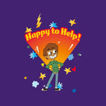 Load image into Gallery viewer, Happy To Help Kid&#39;s T-Shirt

