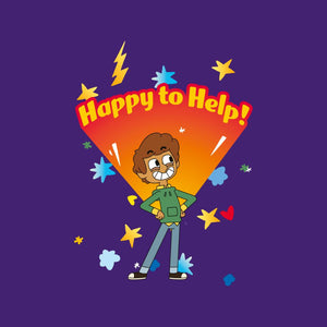 Happy To Help Kid's T-Shirt