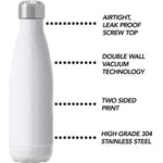Load image into Gallery viewer, Boy Happy To Help Insulated Stainless Steel Water Bottle
