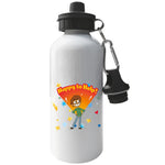 Load image into Gallery viewer, Boy Happy To Help Aluminium Sports Water Bottle
