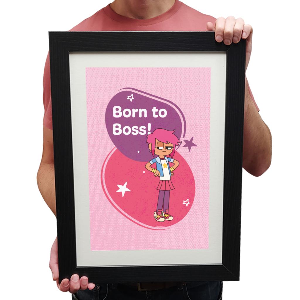 Born To Boss Framed Print