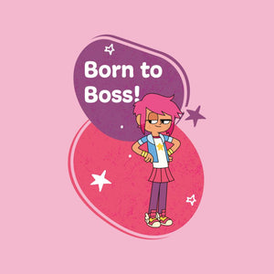 Born To Boss Kids Varsity Jacket