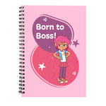 Load image into Gallery viewer, Born To Boss Spiral Notebook
