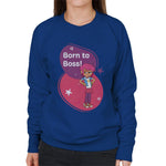 Load image into Gallery viewer, Born To Boss Women&#39;s Sweatshirt
