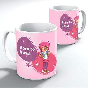 Girl Born To Boss Mug