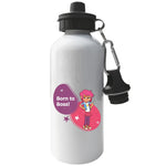Load image into Gallery viewer, Girl Born To Boss Aluminium Sports Water Bottle
