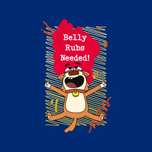 Belly Rubs Needed Kid's Hooded Sweatshirt