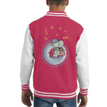 Load image into Gallery viewer, Boy Girl Dog Cat Mouse Cheese I Can Fix That Kid&#39;s Varsity Jacket
