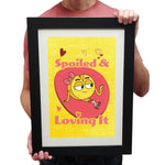 Load image into Gallery viewer, Spoiled And Loving It Framed Print
