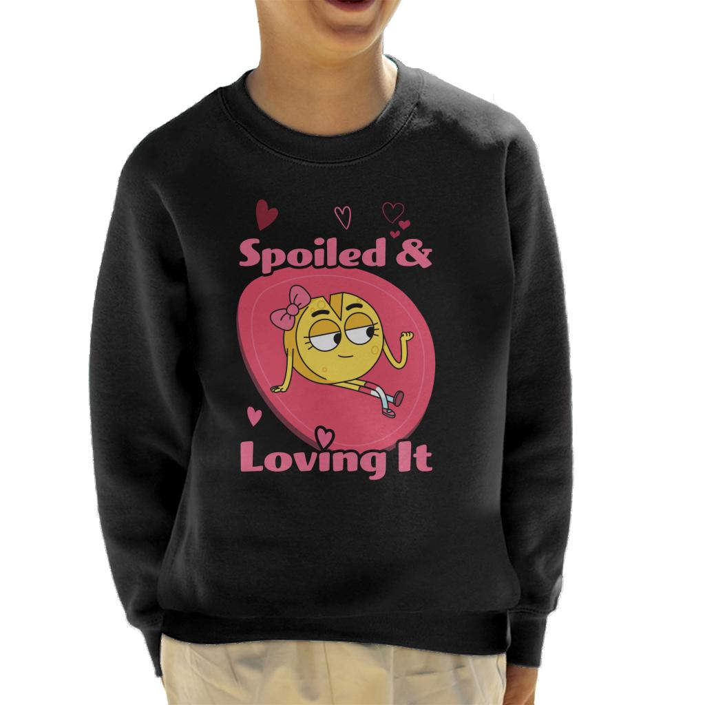 Spoiled And Loving It Kid's Sweatshirt