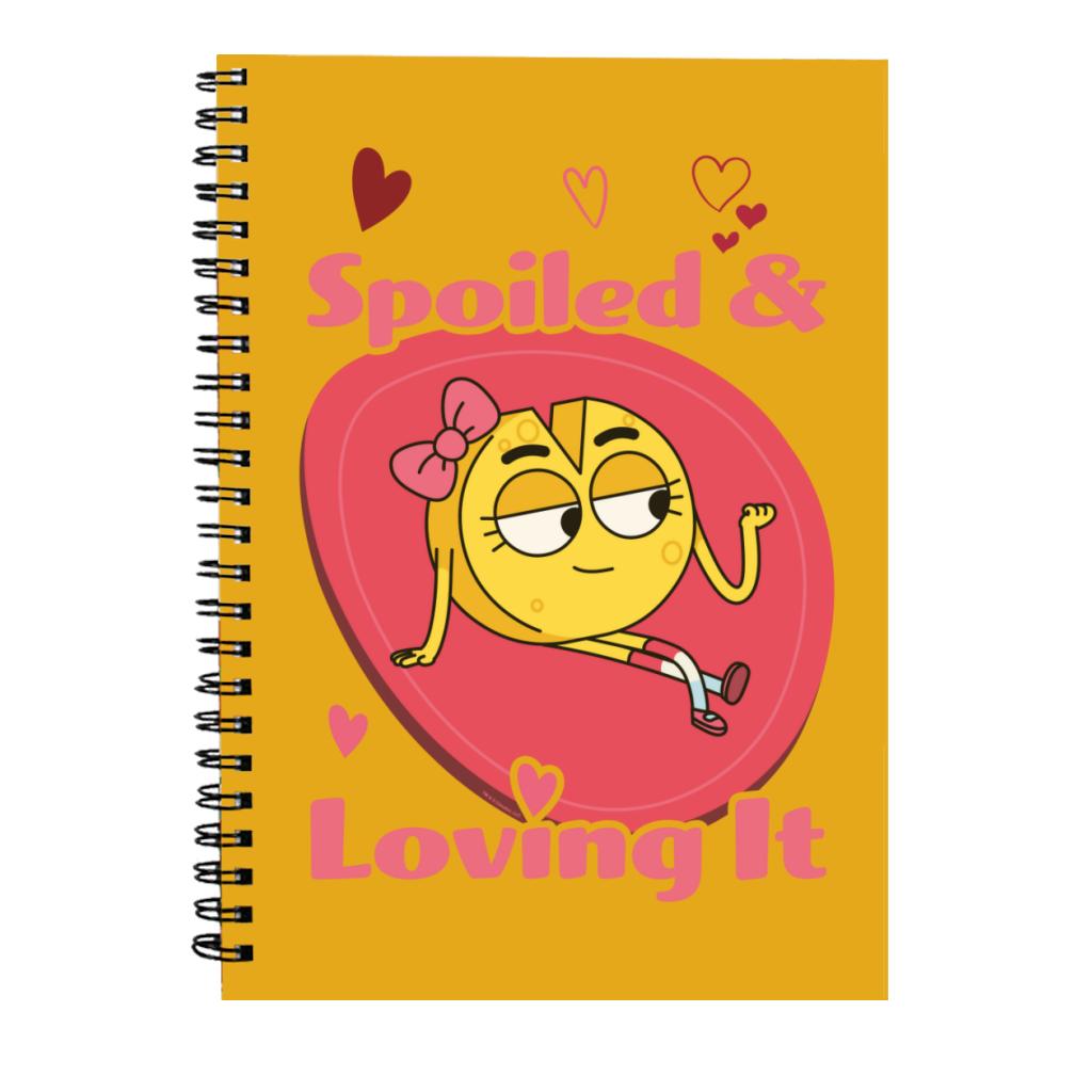 Spoiled And Loving It Spiral Notebook