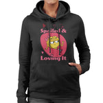 Load image into Gallery viewer, Spoiled And Loving It Women&#39;s Hooded Sweatshirt
