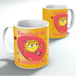 Load image into Gallery viewer, Love Heart Spoiled And Loving It Mug
